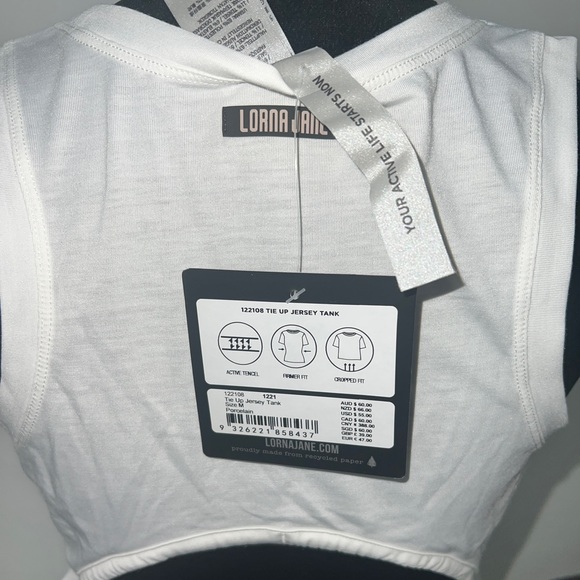 🆕 Lorna Jane Tie Up Jersey Tank - Picture 10 of 10